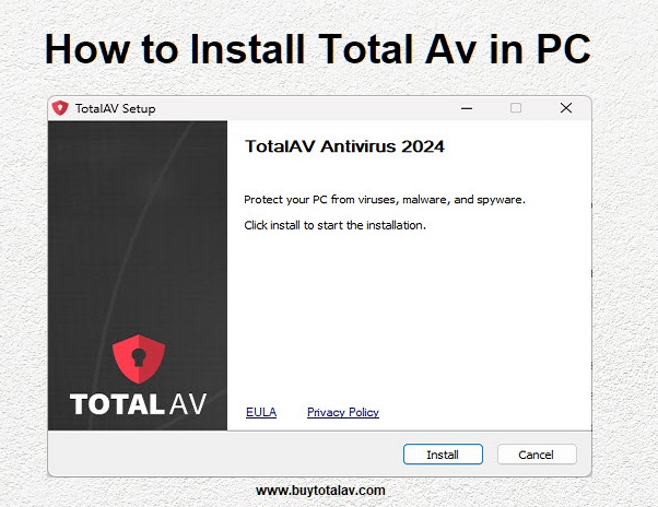 How To Install Total Av in PC